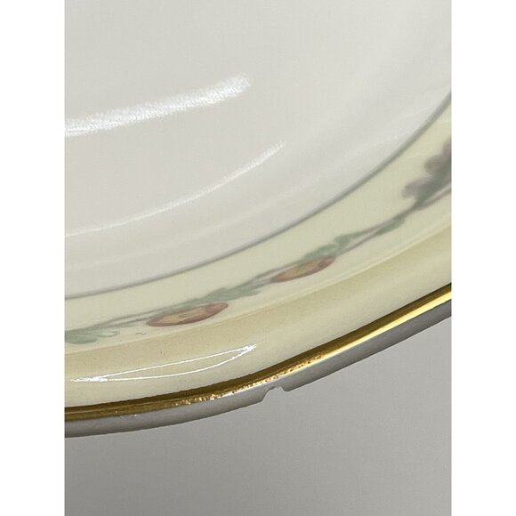 8x Theodore Haviland Limoges 1925-36 Miami Floral 7.5" SOUP BOWLS *3 Chipped* - Picture 7 of 10